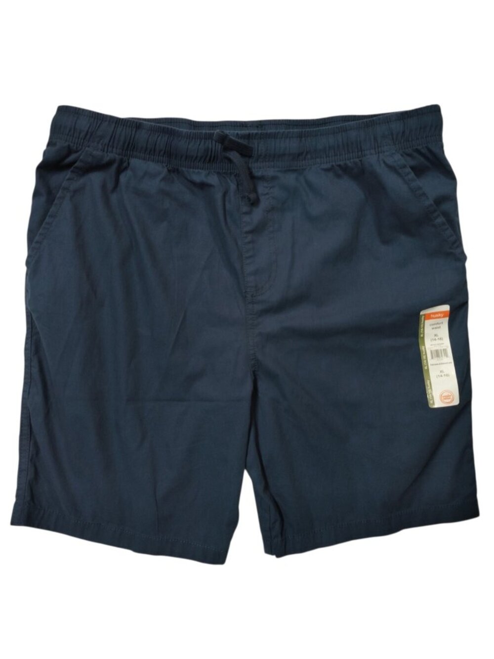 Wonder Nation Boys Husky XL 14-16 Navy Blue Pull On Shorts Comfort Waist NWT